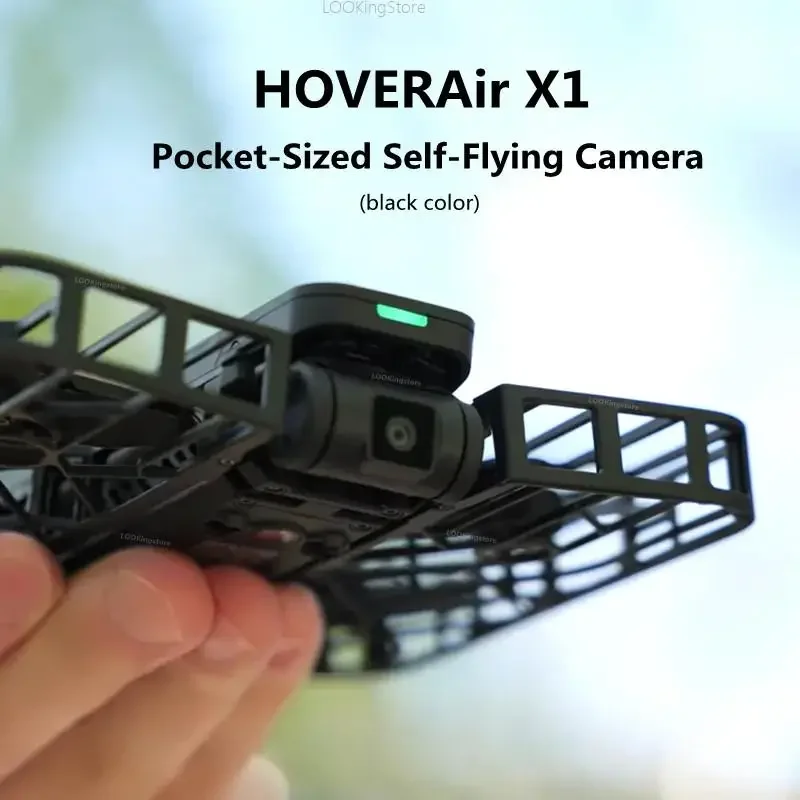 HOVERAir X1 Pocket-Sized Self-Flying Camera Hover Camera Ultra-Light Foldable Portable Mini Sport Camera for Outdoor Photography