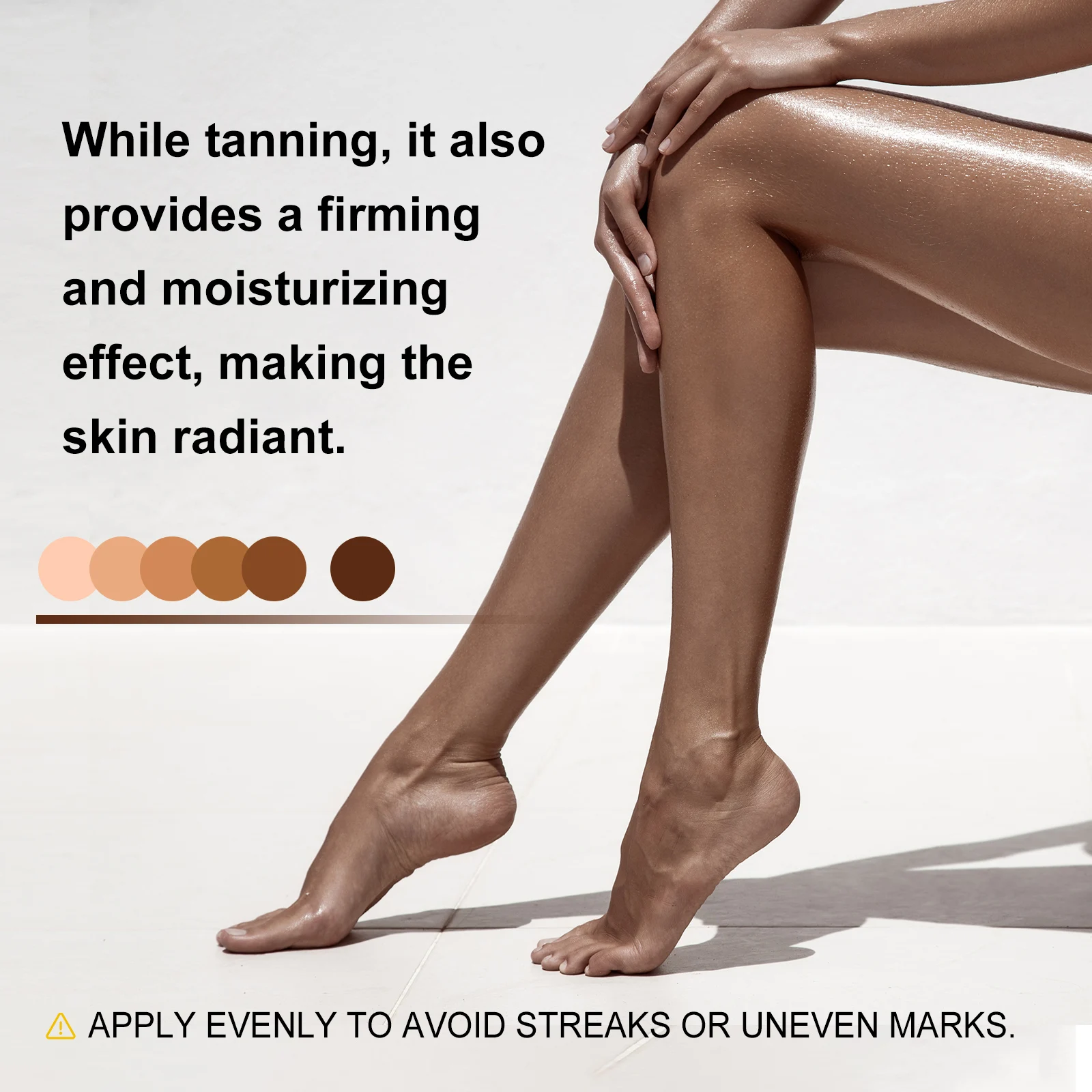 Sunless Tanning Spray Deepen Skin Tone Moisturizing Oil Control Soothe Dry Reduce Sunburn Instant Tan Shine Brown Tanning Cream