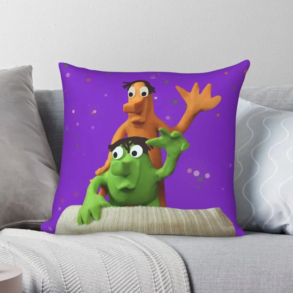 Lucy Terror Of The Street Square Pillowcase Polyester Linen Velvet Pattern Zip Decorative Pillow Case Car Cushion Case