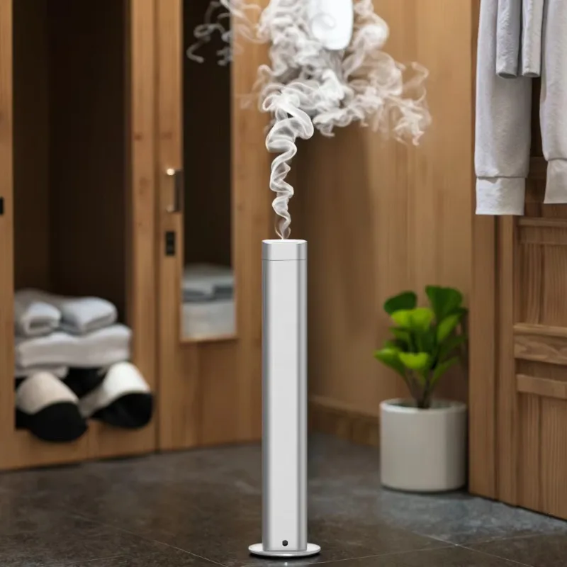 Factory Wholesale Hotel Lobby 500ml Metal Essential Oil Scent Diffuser Machine Floor Standing Smart App Control Household