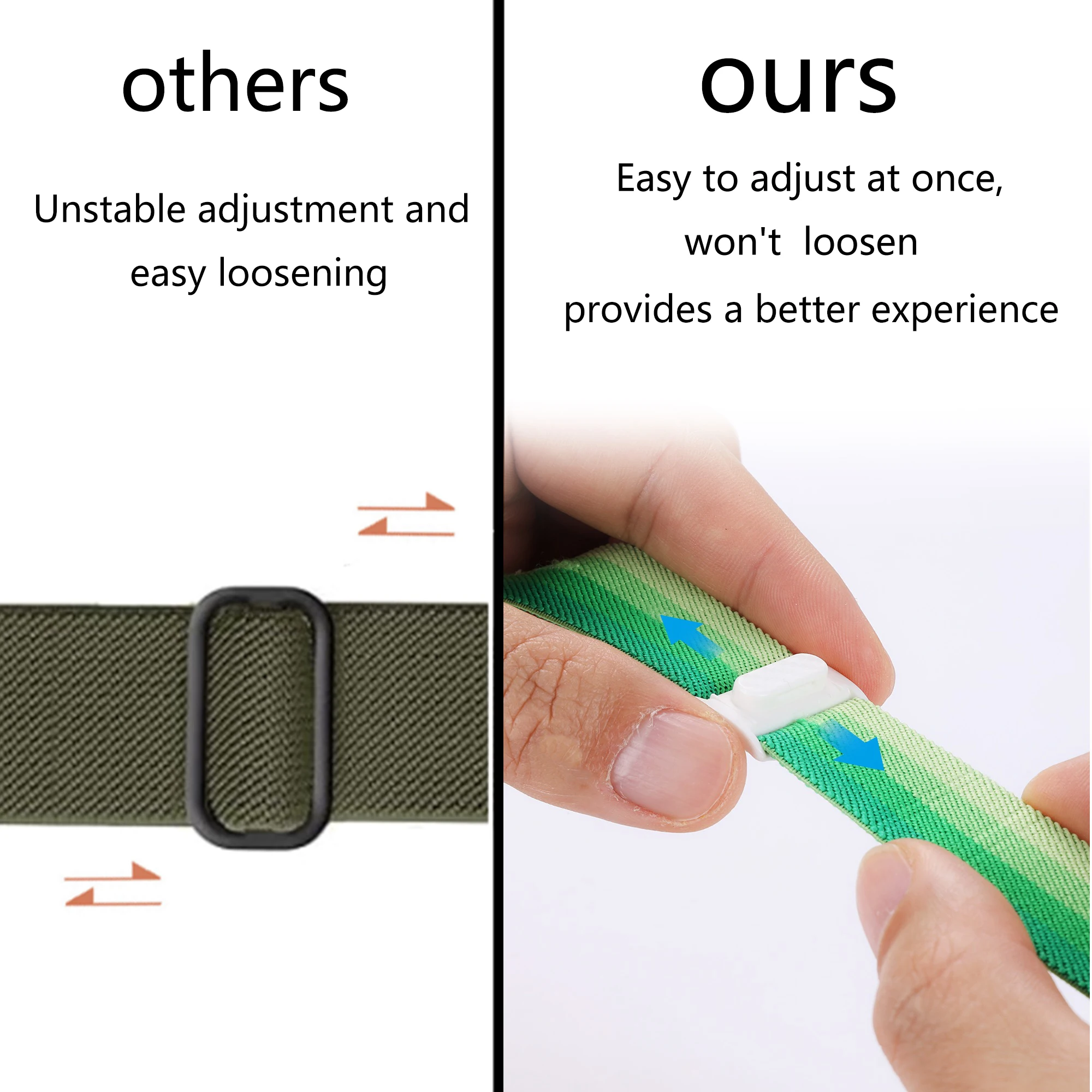 Band For Apple watch Strap 45mm 40mm 44mm 41mm 49mm 38mm Elastic Nylon Solo correa bracelet iWatch series 9 8 7 6 5 4 3 SE Ultra image 3