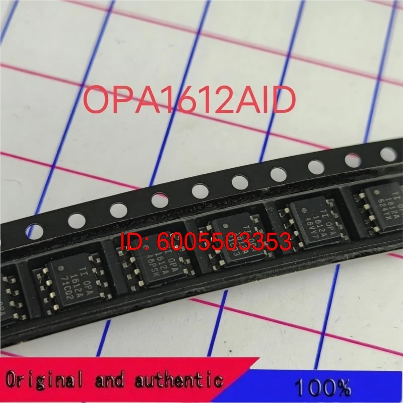 1-10PCS brand new OPA1612 OPA1612AID Original and authentic products encapsulation:SOIC8