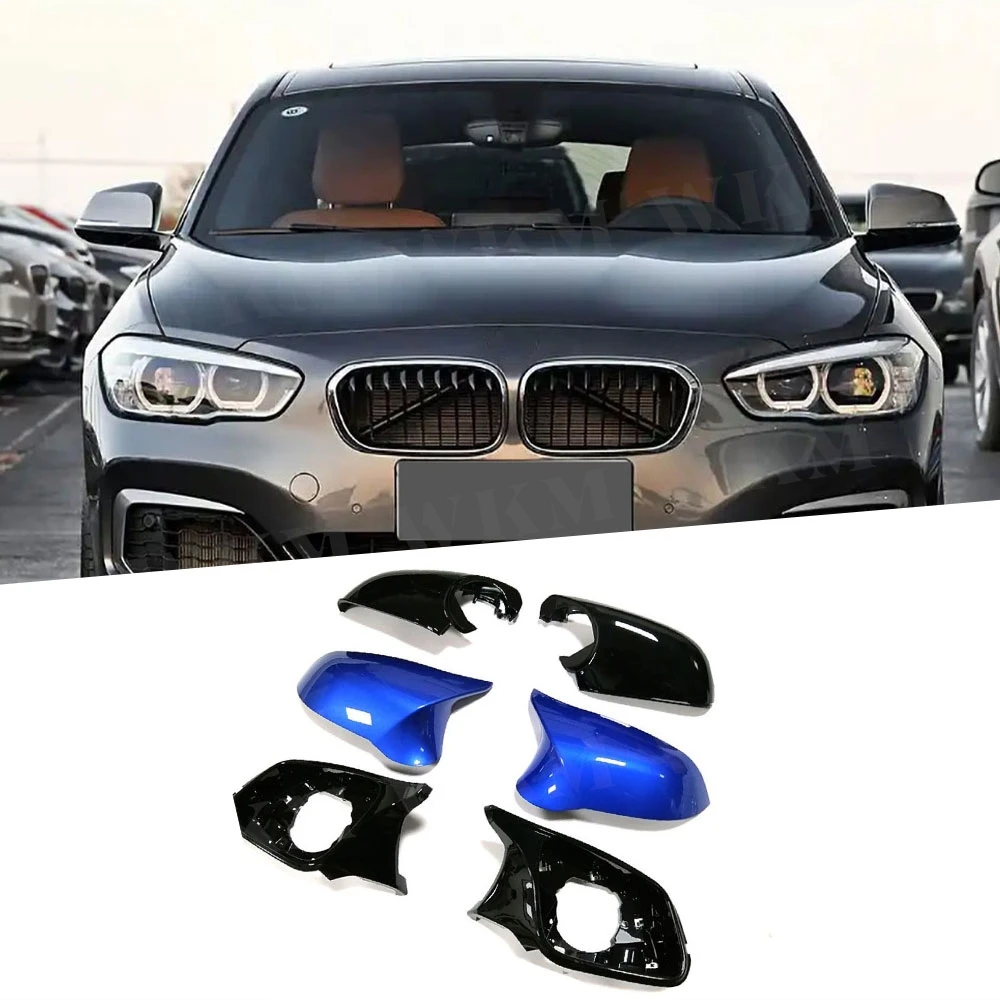 

Car Rear View Mirror Cover Caps For BMW 1 2 3 4 X Series F20 F21 F22 F23 F30 F34 F36 E84 X1 Replacement Style