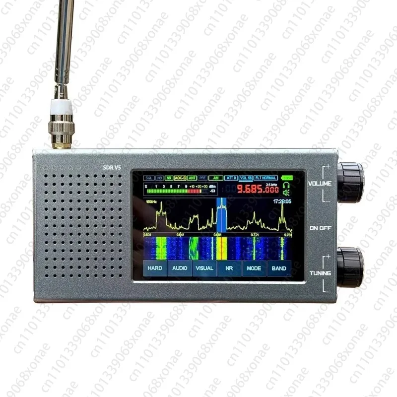 SDR DSP Radio, Receiver V5 with Options, 1.10d Firmware, Radio Shortwave