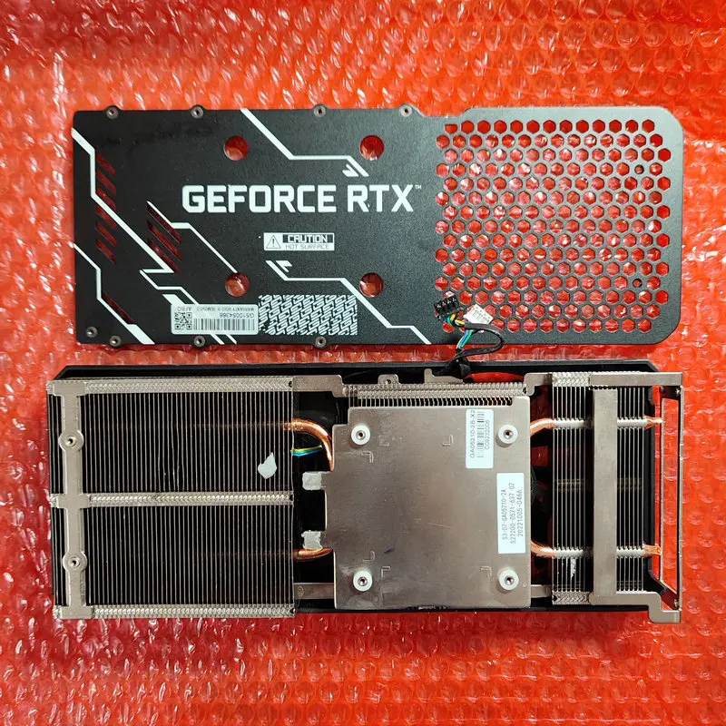 The Radiator Cooler Backplate for GALAX RTX3060 RTX3060ti 1-Click Video Card