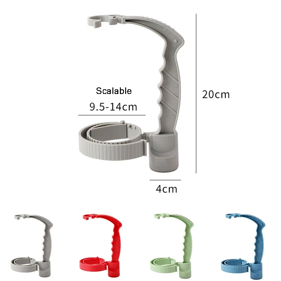 Beverage handle soda water beverage bottle plastic handle (with bottle opener function) Cola handheld pouring handle view 6