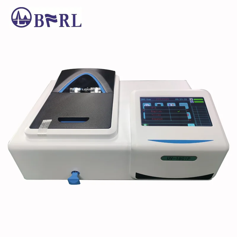 RAYLEIGH UV-1801P single beam spectrophotometer with Wavelength Accuracy 0.3nm