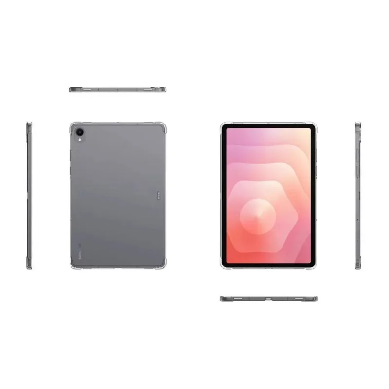 For Samsung Galaxy Tab S11 11 inch 2025 Protective Case SM-X730/SM-X736B 5G Thickened Airbag soft Silicone Clear Funda TPU Shell