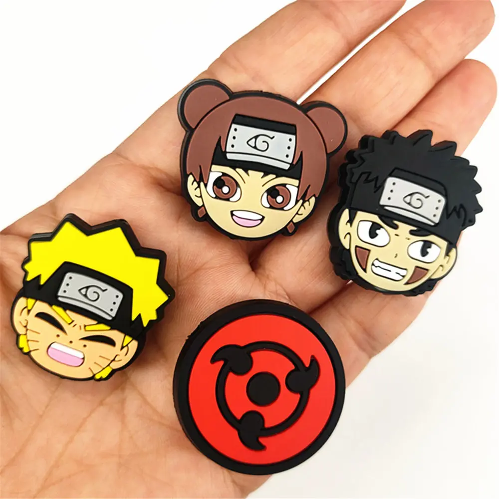 5pcs cartoon PVC Naruto Focal Beads for DIY bracelet necklace anklet pen Accessories