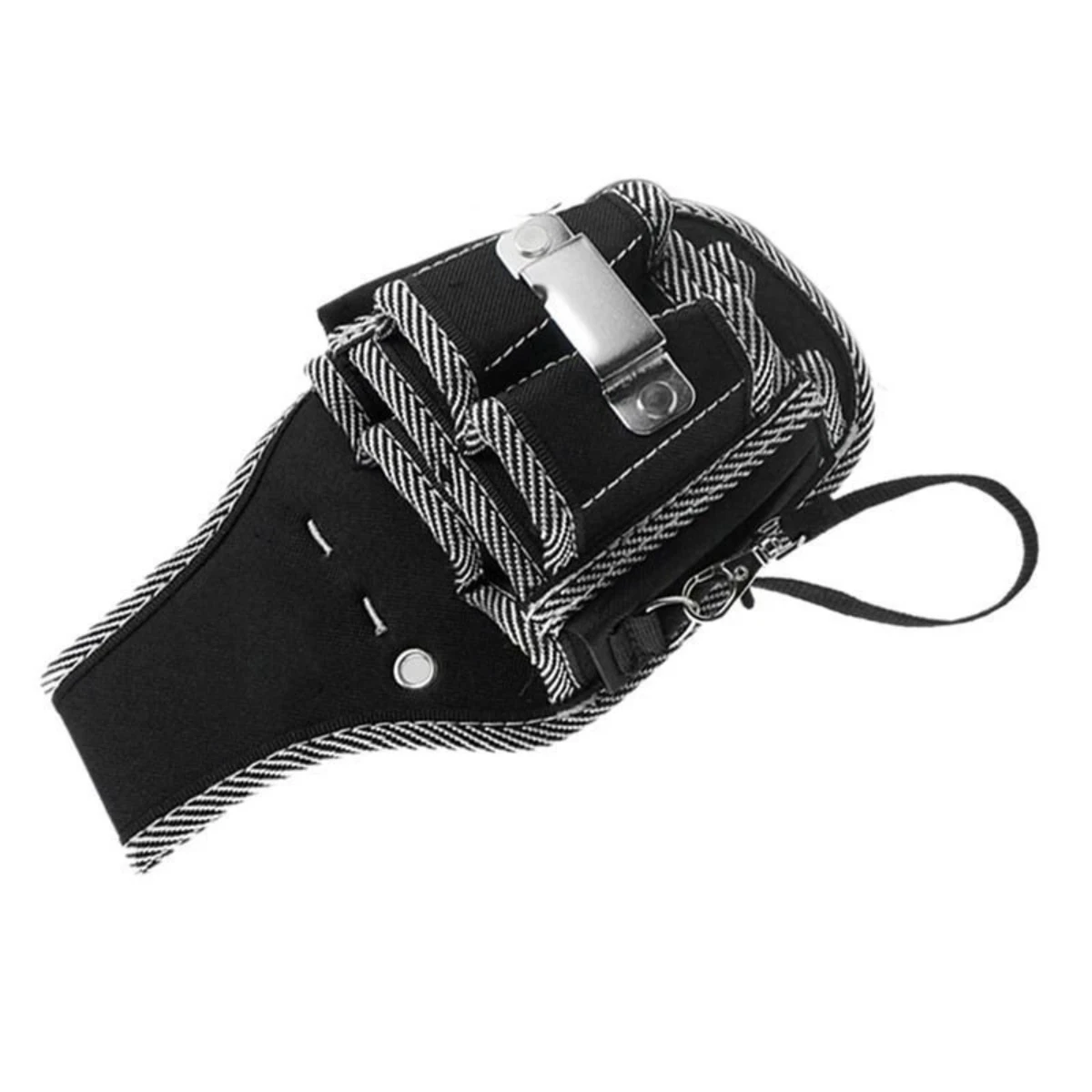 Multifunctional Tool Bag Nylon Fabric Tool Belt Screwdriver Kit Holder Tool Bag Pocket Pouch Bag Electrician Waist Pocket Case
