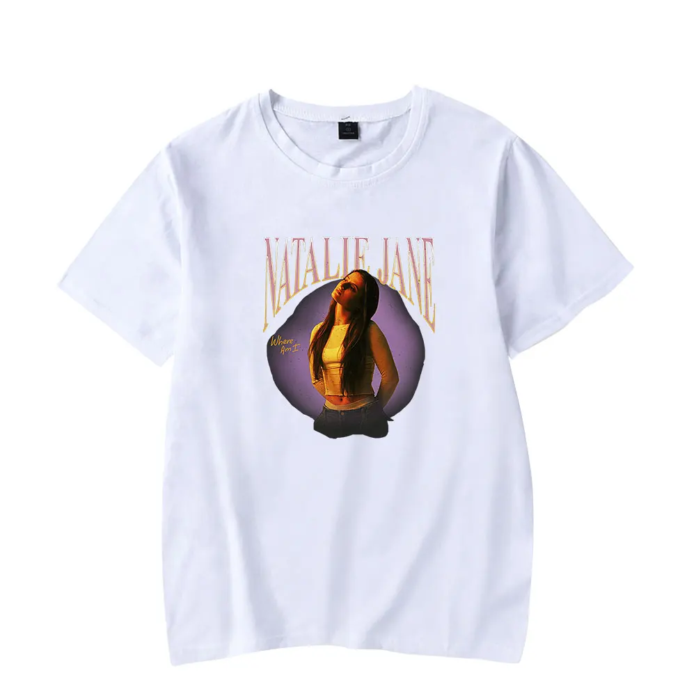 Natalie Jane GRAPHIC TEE Merch Crewneck Short Sleeve Men/Women Casual Streetwear T-Shirt Top