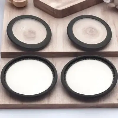 

2Sets Stethoscope Diaphragm Replacement Clear Pediatric and Adult Compatible PVC Durability Enhanced Bell Cover for Most Brands