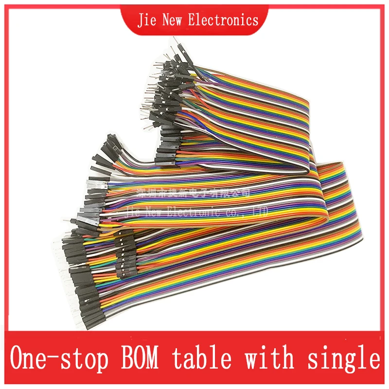 Dupont Line 10CM 20CM 30CM 40Pin Male to Male + Male to Female and Female to Female Jumper Wire Dupont Cable for Arduino DIY KIT