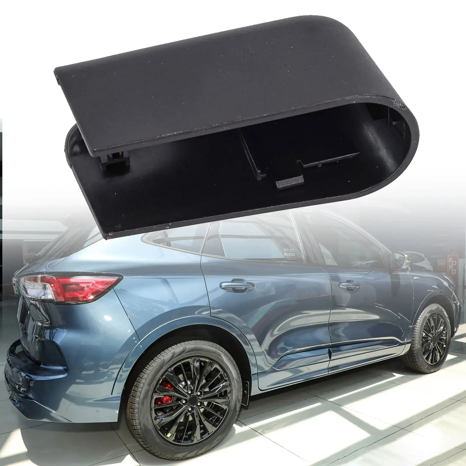 Vehicle Repair Wiper Cap Cover Wiper Cover Replacement Black Easy Installation Rear Window High Strength Material view 5