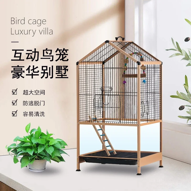 Budgerigar special cage 2024 new starling extra large double layer