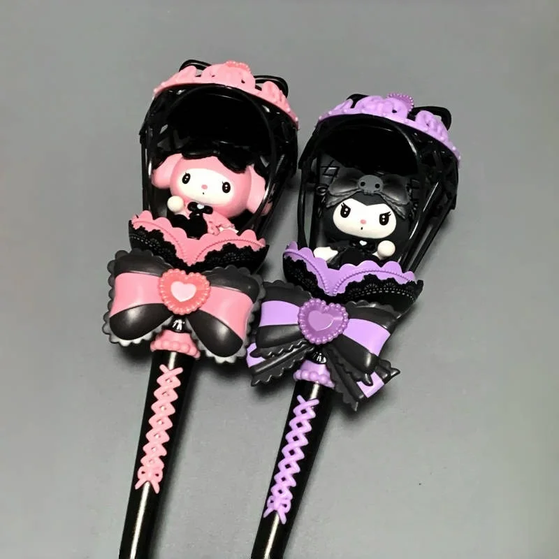 

New Toptoy Kuromi & My Melody Magic Wand - Auldey Licensed Glow-In-The-Dark Anime Collectible Gift For Girls Genuine