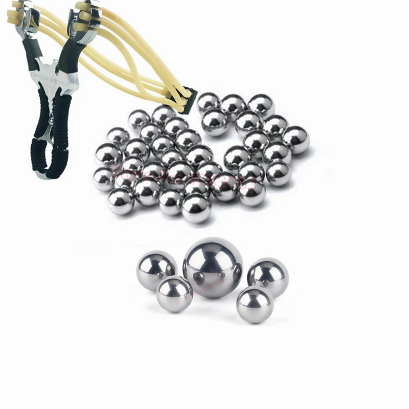 Steel Balls High-carbon Bearings Roller Beads Smooth Solid Ball Diameter 3mm-11mm for Hunting Slingshot Catapult shoot Hitting