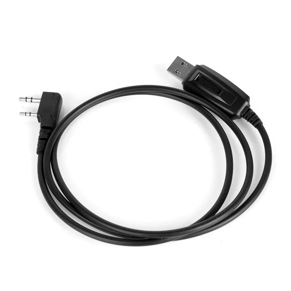 2 pin MD-380 USB Programming Cable for DMR Radio Retevis MD-380 MD-390 MD-UV380 MD-UV390Digital Walkie Talkie radio