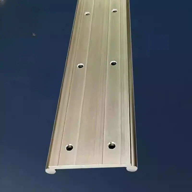 waterproof mist dust machine tool double row hole rail slide Linear widening guide rail anti-rust slider showcase external