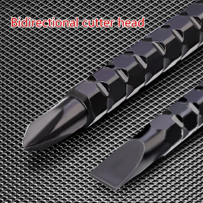 A3PA Ratchet Screwdriver for Cross Bit Adjustable Double for Head Screwdrive