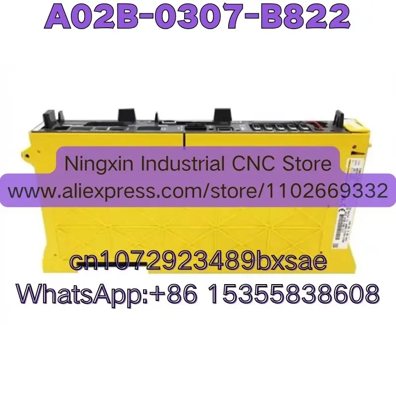 Latest Quotation Second-hand A02B-0307-B822 A02B 0307 B822 System Mainframe Tested OK