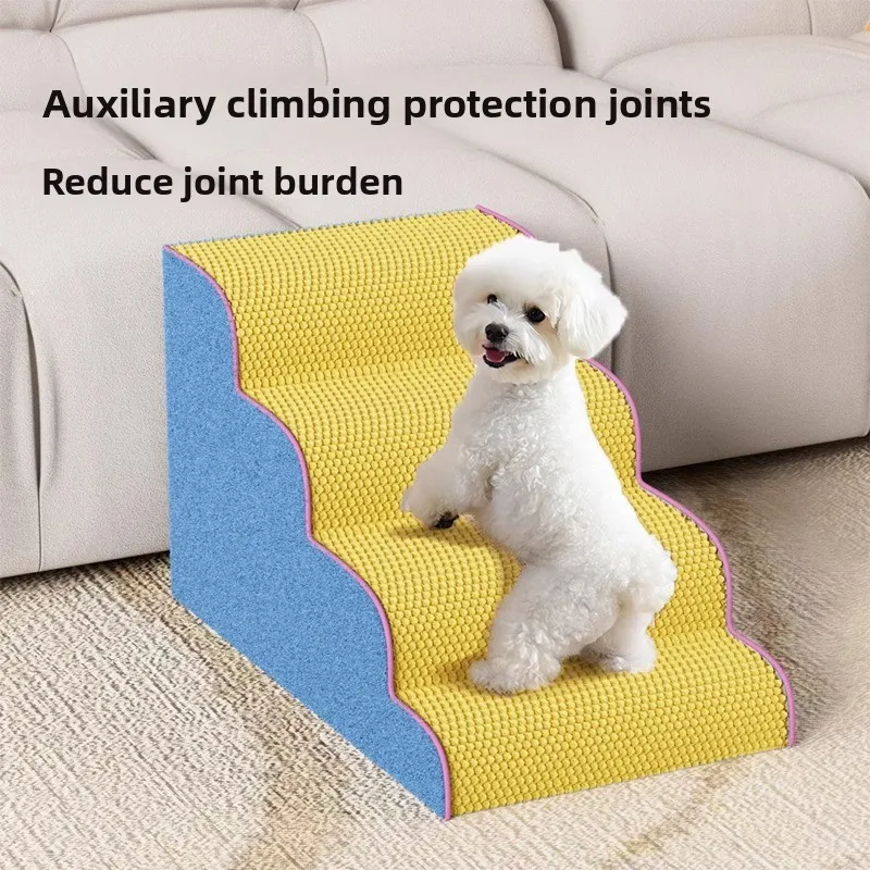 

Dog stairs Pet ladder Puppy bed stairs Small dog Elderly dog slope Bedside sofa
