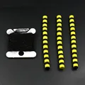 3pcs and 1card black