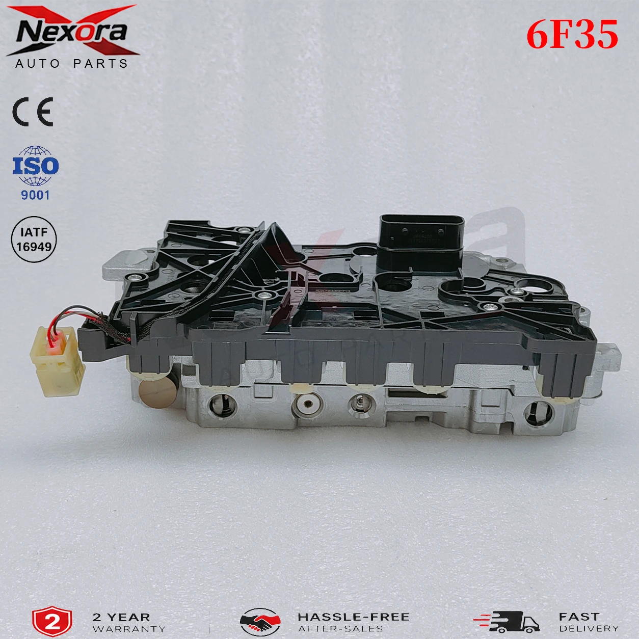 6F35 6-Speed Transmission Hydraulic Valve Body Installed Solenoids Conductor Plate For Ford Edge Taurus Escape Explorer 1.5 2.0L