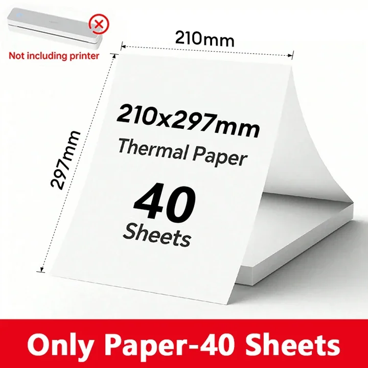 HPRT A4 Thermal Ppaer For Wireless Desktop Printer Mobile Ph
