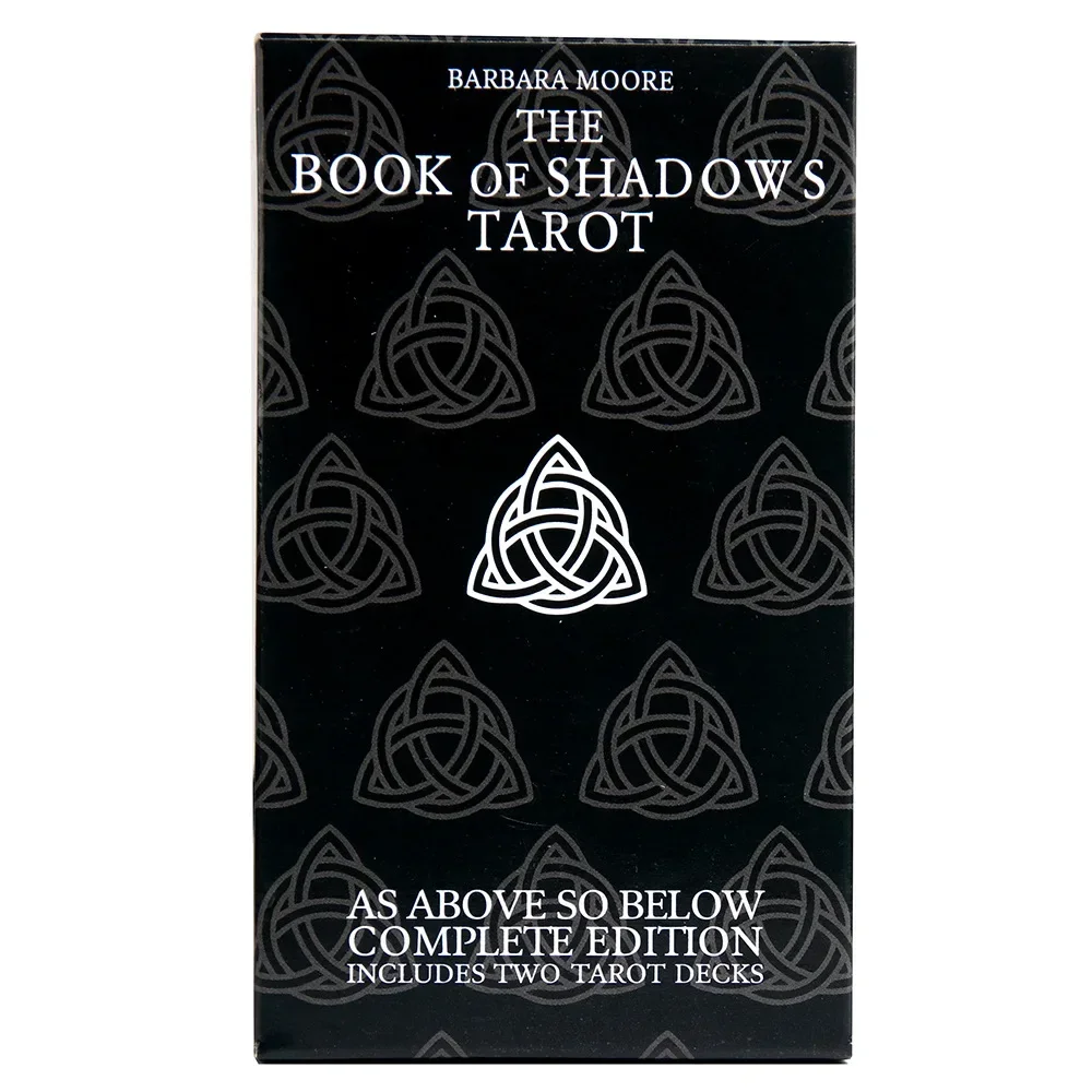 Fast Ship The Book Of Shadows Tarot cards Complete Kit Cards Fortune Guidance Telling Divination Tarot Deck Dark Mansion Tarot