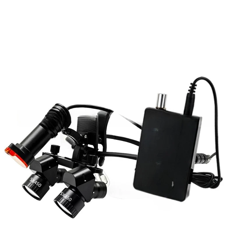 

Dental Head mounted Corner 5x Magnifying Glass 5w Headlight Ophthalmology Ear Nose Throat Orthopedic Surgery LED Light