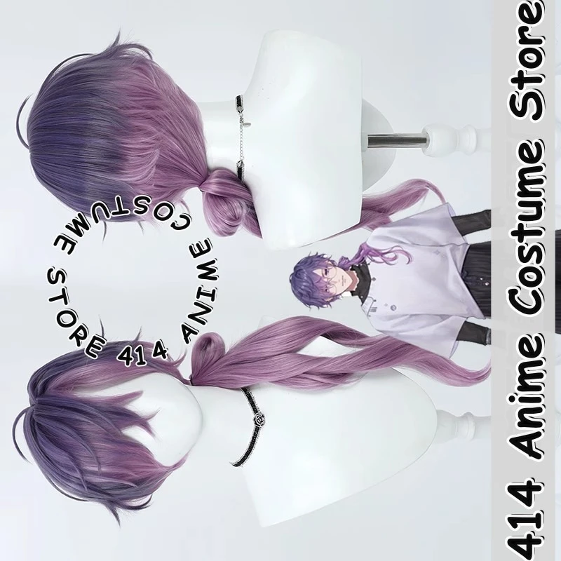 

Game & Anime Uki Violeta Cosplay Wig NIJISANJI Heat-Resistant Fiber Synthetic Hair