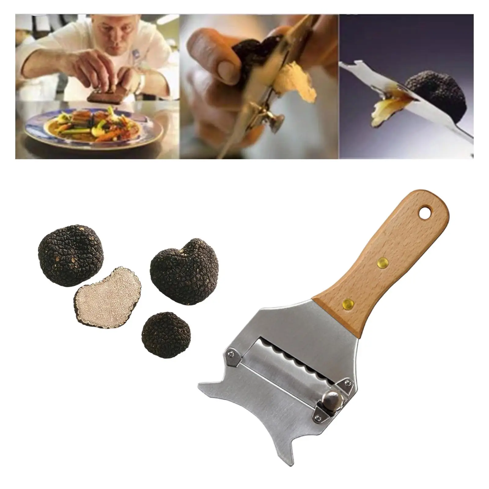 Stainless Steel Truffle Truffle Slicing Cheese Scraper for Home