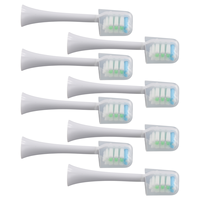 New 8Pcs Replacement Toothbrush Heads for Xiaomi SOOCAS V1X3/X3U X1/X3/X5 Electric Tooth Brush Heads White