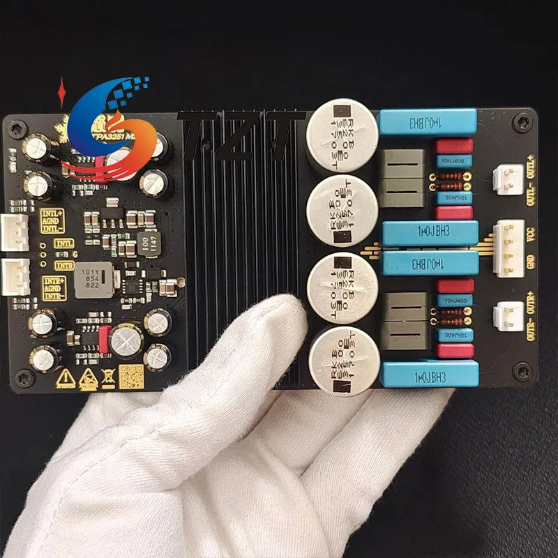 TZT 2x175W Class D HiFi Digital Power Amplifier Board TPA3251 2-Channel Stereo Amplifier Module