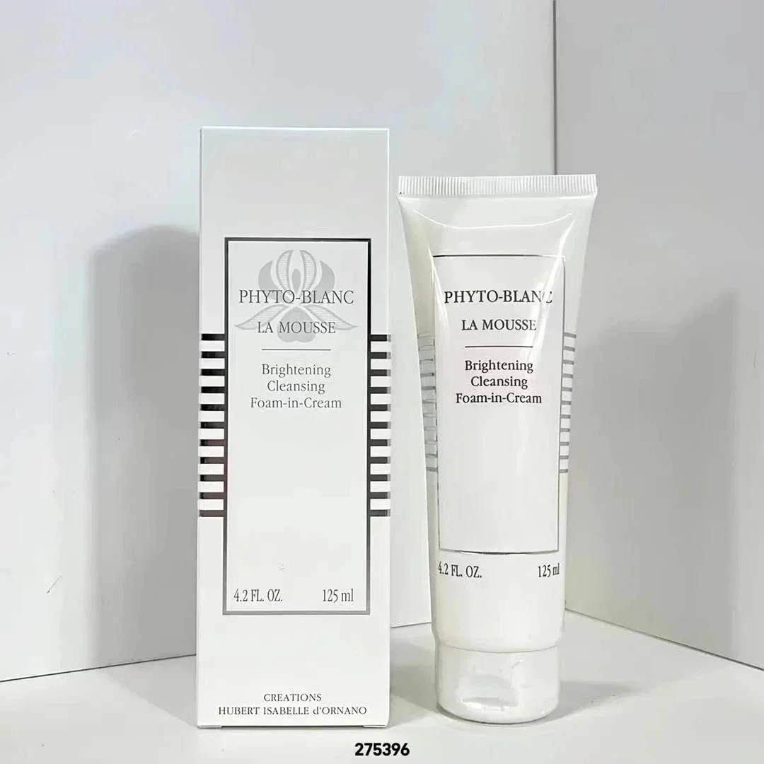 PHYTO-BLANC LA MOUSSE Brightening Cleansing Foam-in-Cream 125ml