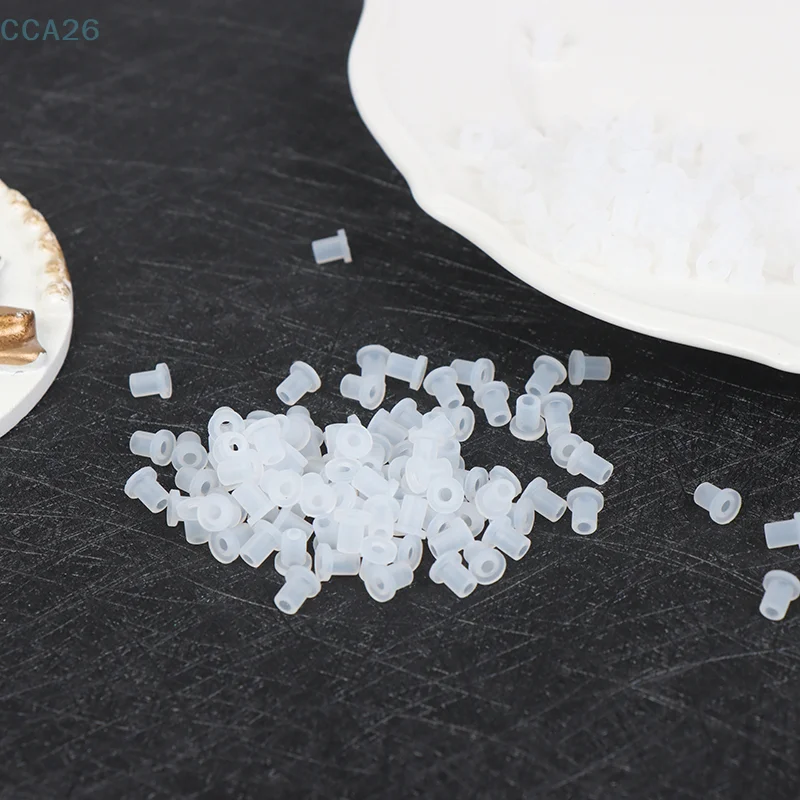 CISS-Bouchons en caoutchouc pour cartouche d'encre, accessoires de bricolage, robinet en silicone, bouchons de banc, utilisation pour Cd'appareils, 50 pièces