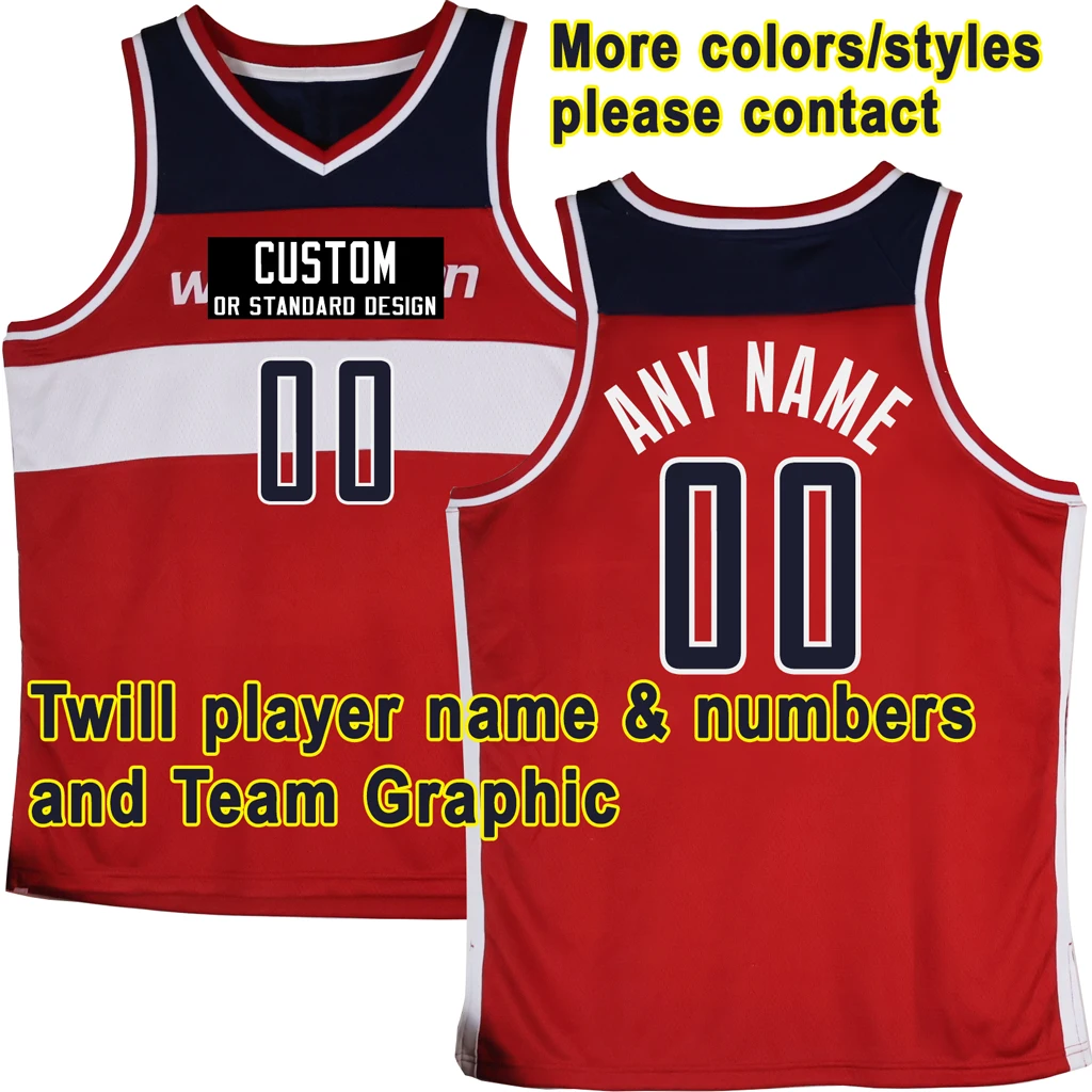 Custom American Basketball Jersey Oklahoma City San Antonio Denver LA Los Angeles Minnesota Washington Philadelphia Dallas Utah image 6
