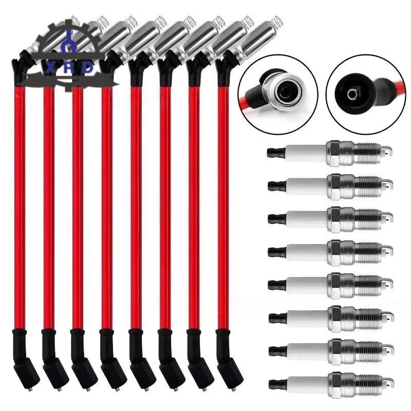 

Комплект из 8 новых проводов зажигания (48322R) для Chevrolet Avalanche, GMC Envoy, Yukon XL, Pontiac Grand Prix, GTO, Hummer