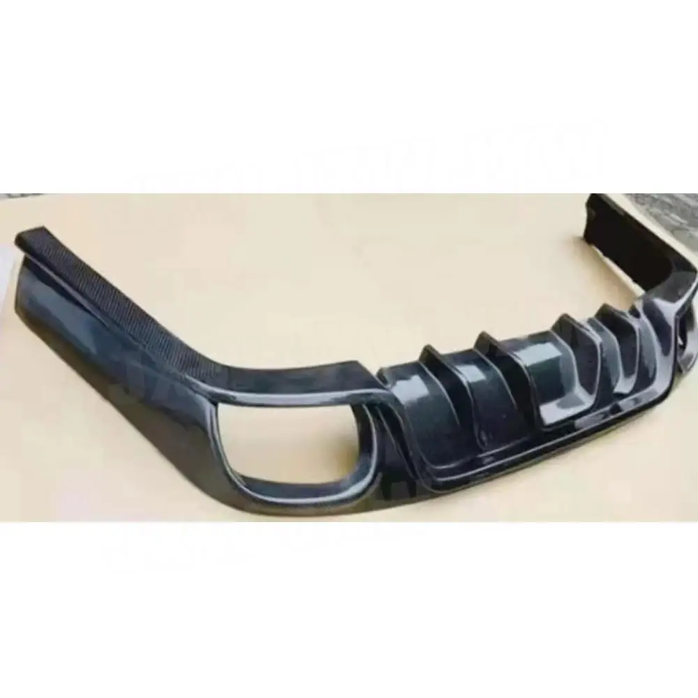 JXWANCF Carbon Fiber Rear Diffuser Spoiler For Porsche Panamera 970.1 2010-2014 Rear Lip Bumper FRP