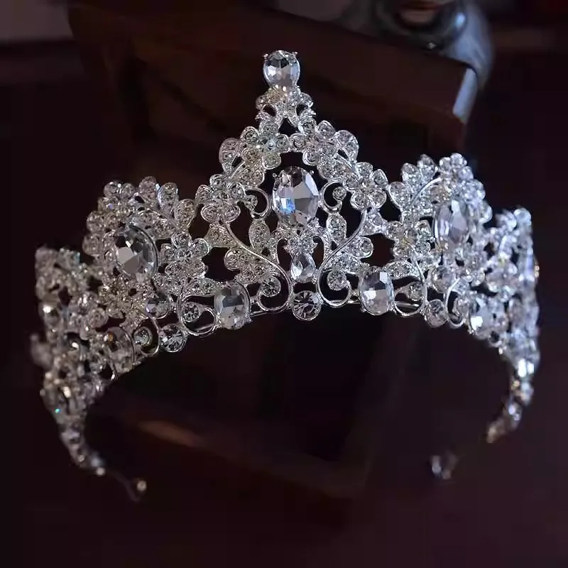 

CC Hair Crown Wedding Accessories Women Hairwear Bridal Headpiece Engagement Tiaras Separable Crystal Pageant Diadem Gift AN088