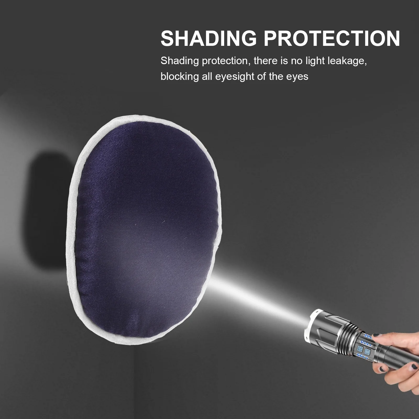 

Silk Single Eye Patch Breathable For Amblyopia Correction Vision Restoration Adult Eye Cover Supple Protective Mask Work