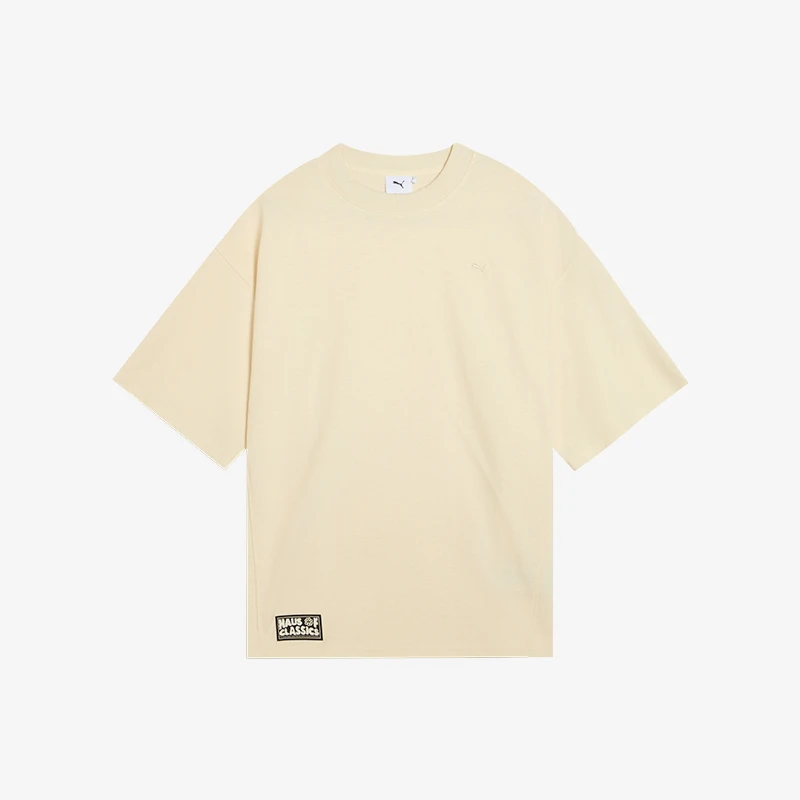 

Puma подлинная летняя мужская и женская повседневная силуэтная простая и модная футболка с короткими рукавами 631561-87