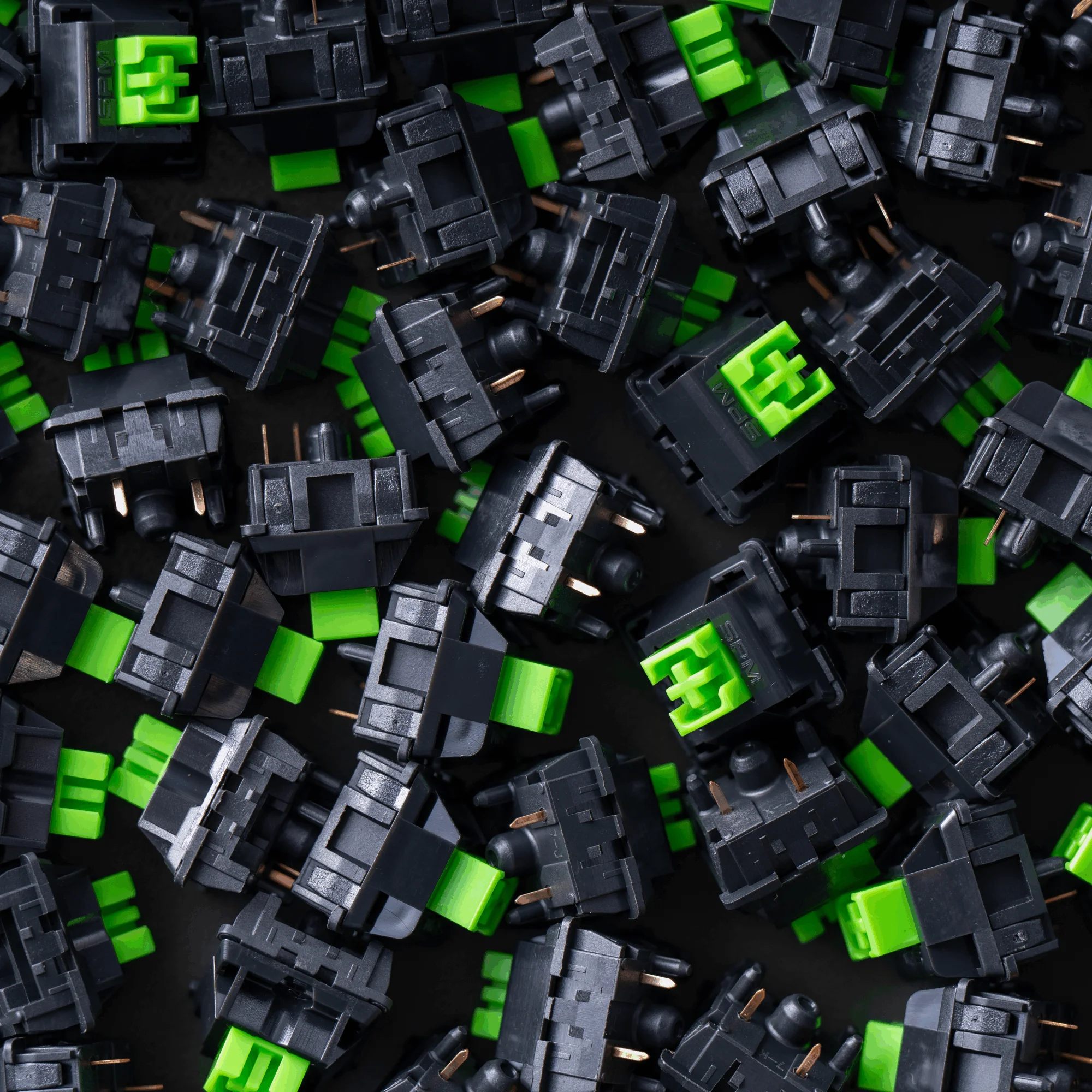 Green Arrow Switch 40g Linear Pre-Lubed 5 Pins HotSwap POM Stem Bsun Switches For Mx Mechanical Keyboard 기계식 키보드 축