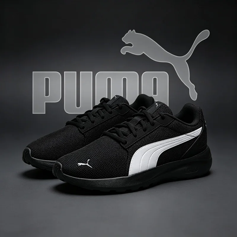 UMA black sports shoes - new summer model, lightweight jogging shoes, low heel, shock-absorbing, casual shoes 400235-01