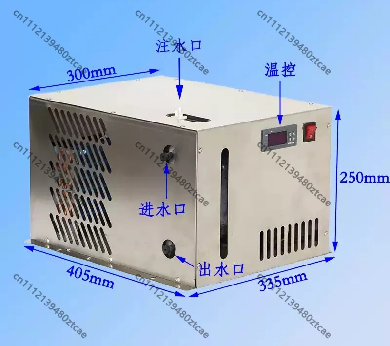 2L Mini Water Chiller SW20002K Compressor Cooling Machine For Laser Equipment Oxygen Chamber Mechanical Cooling
