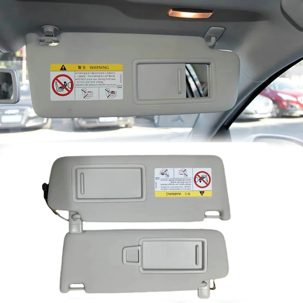 2pcs 5GG857551 5GG857552 Left+Right Front Sun Visor Panel With Makeup Mirror For Golf 7 Jetta MK7 Passat B8 T-Cross