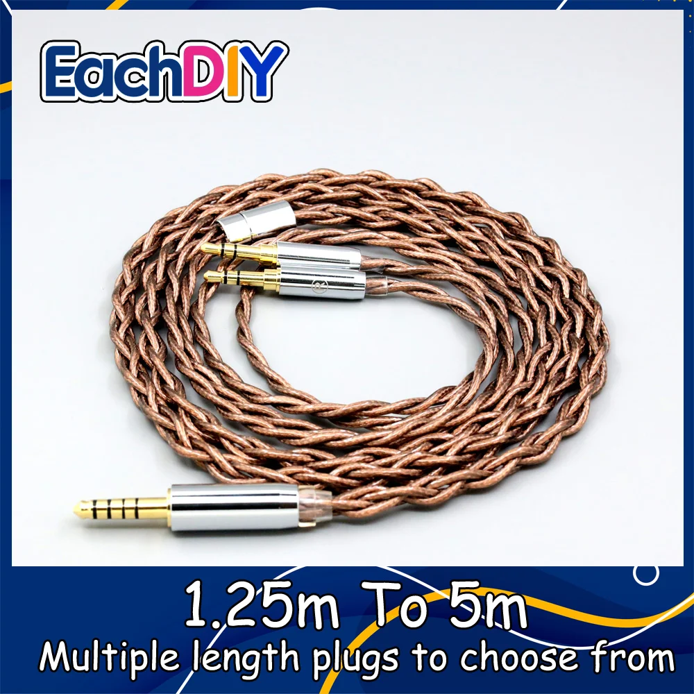 

99% 24k Gold 7n Pure Silver Graphene Shield Earphone Cable For Onkyo A800 Philips Fidelio X3 Kennerton Jord LN008534