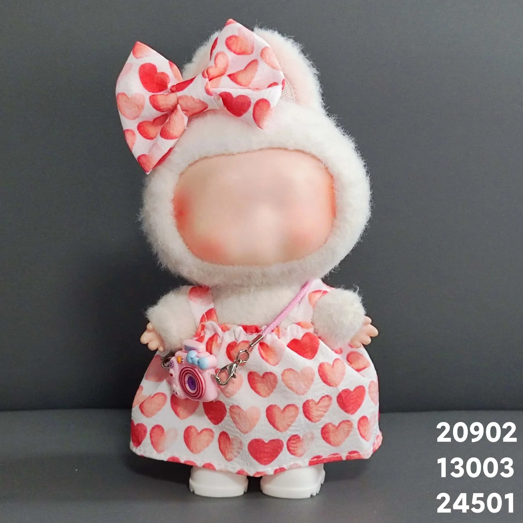 Labubu Sit and Party Series Кукольная одежда Экипировка Аксессуары Классический комплект одежды для Labubu v1 v2 Детский подарок (без куклы) Labubu Ropa