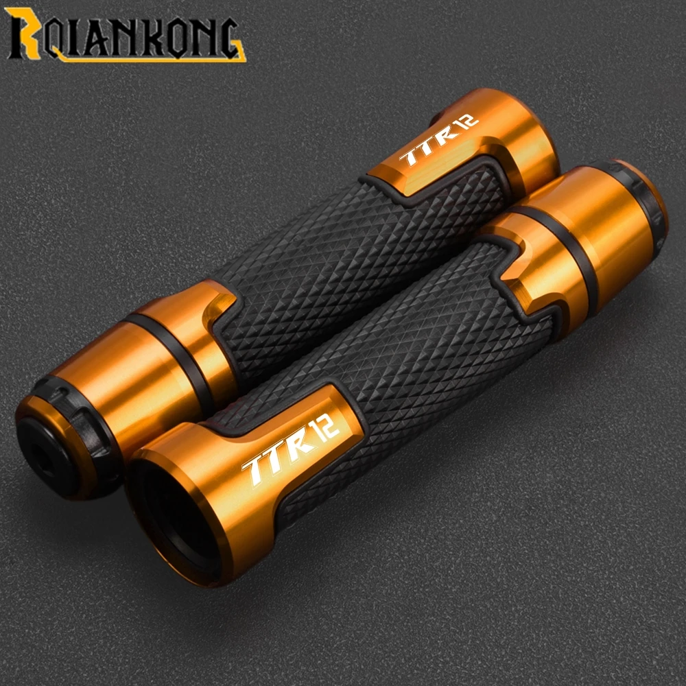 لياماها TTR12 TTR125 TT-R 12 125 LW E 1993-2024 2025 2026 7/8 "22 مللي متر دراجة نارية مقبض مقود دراجة مقود المقود القبضات